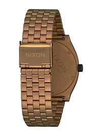 NIXON TIME TELLER BRONZE