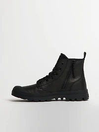MENS PALLADIUM PAMPA ZIP LEATHER ESSENTIAL - CLEARANCE