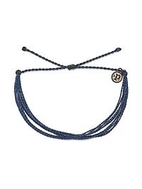 PURA VIDA BRIGHT SOLID BRACELET INDIGO