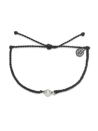PURA VIDA SIMPLE PEARL BEAD CHARM BRCLT - CLEARANCE