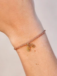 PURA VIDA CHASING RAINBOWS CHARM BRCLT - CLEARANCE