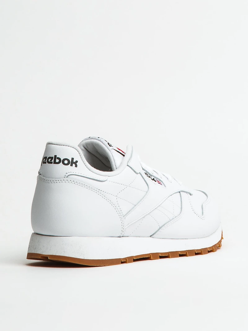 MENS REEBOK CLASSIC LEATHER SNEAKERS - CLEARANCE
