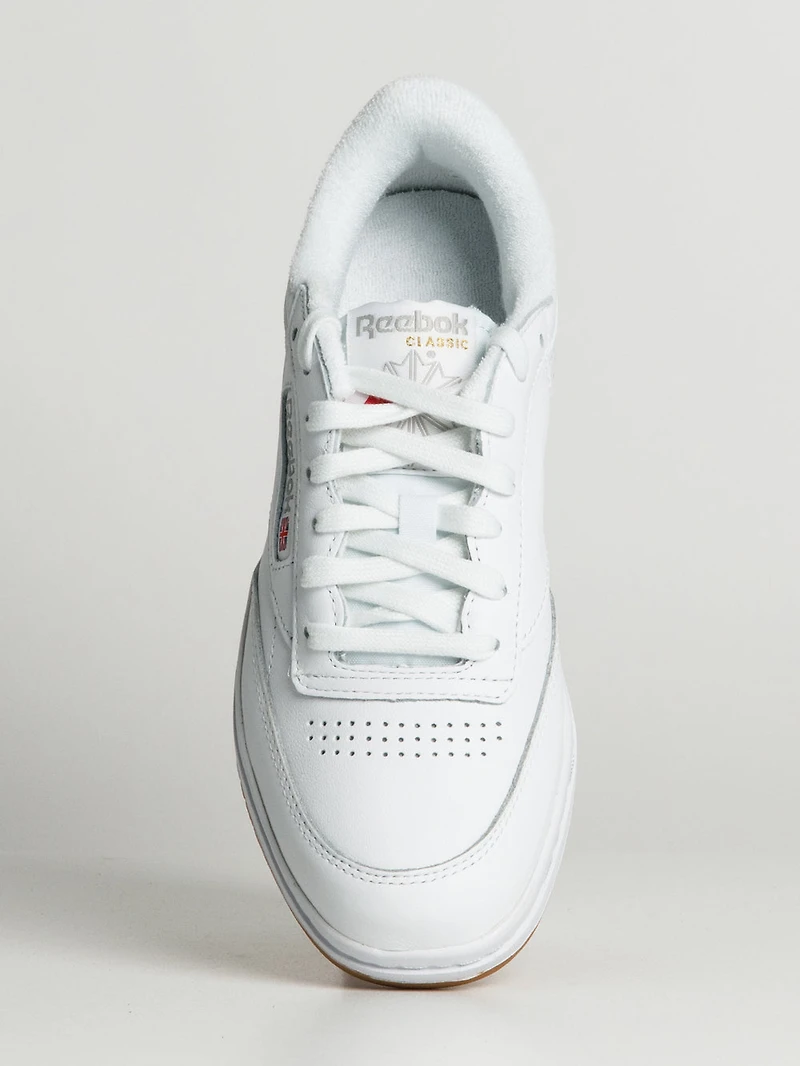 WOMENS REEBOK CLUB C DOUBLE SNEAKER - CLEARANCE