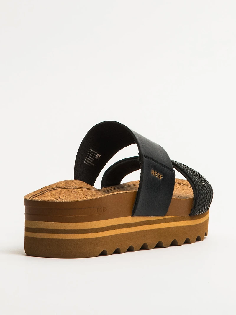 WOMENS REEF CUSHION VISTA HI SANDALS - CLEARANCE
