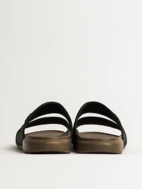 MENS REEF OASIS DOUBLE-UP SANDALS - FOSSIL/BLACK