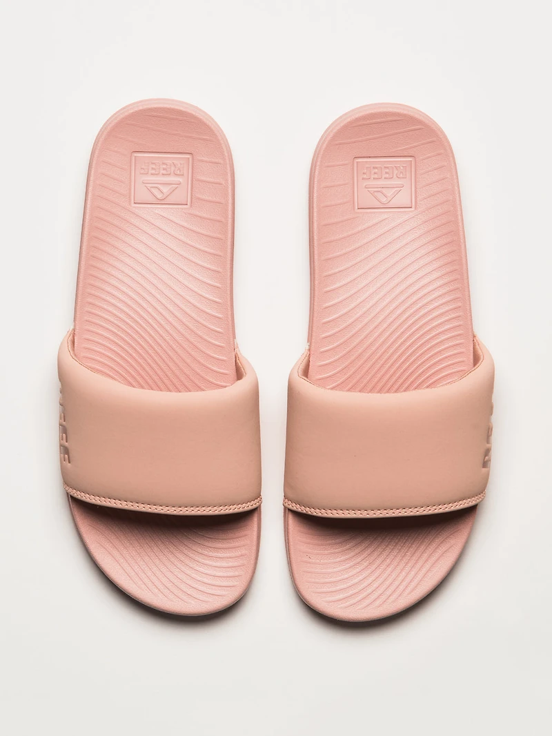 WOMENS REEF ONE SLIDE -ROSE