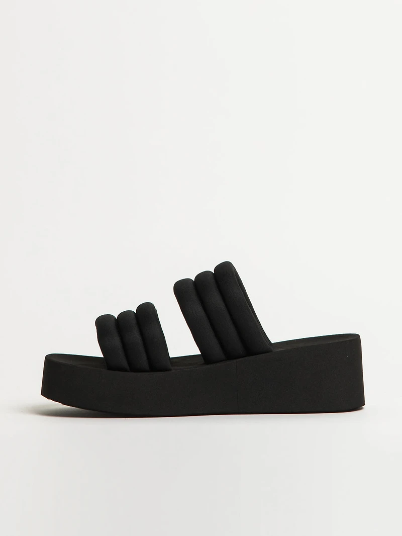 WOMENS ROXY TOTALLY TUBULAR SLIDES - CLEARANCE
