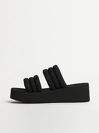 WOMENS ROXY TOTALLY TUBULAR SLIDES - CLEARANCE