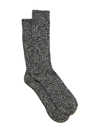 SCOUT & TRAIL MARBLED SOCK - BLACK