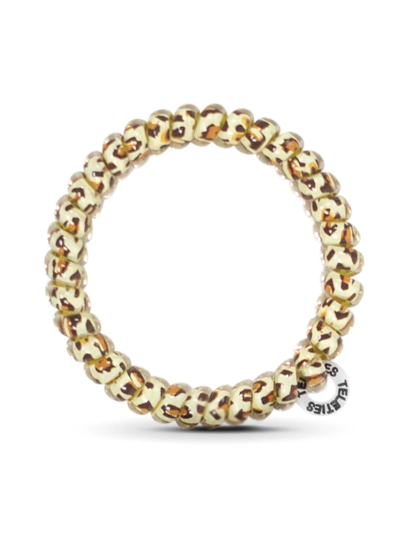 TELETIES HAIR TIE SMALL - LEOPARD - CLEARANCE