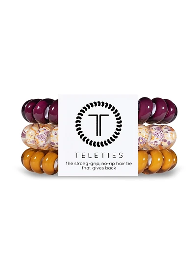 TELETIES HAIR TIE LG MAPLE LEAF - CLEARANCE