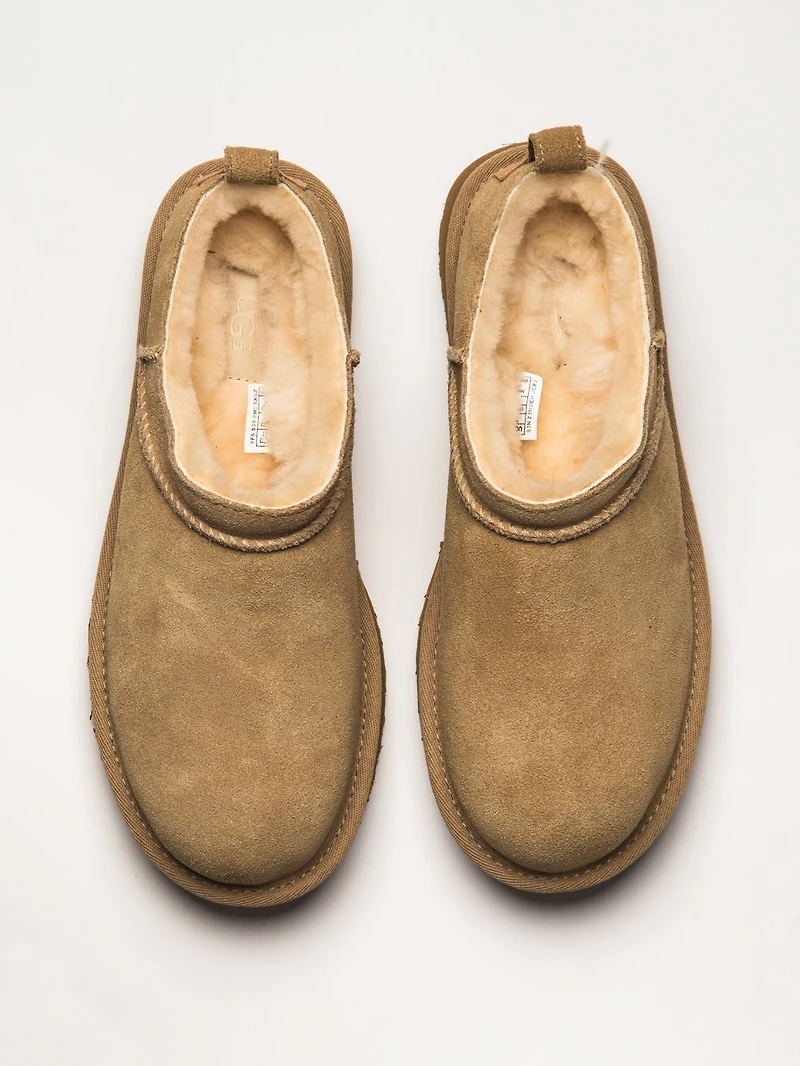 WOMENS UGG CLASSIC MICRO SLIPPER - SAND
