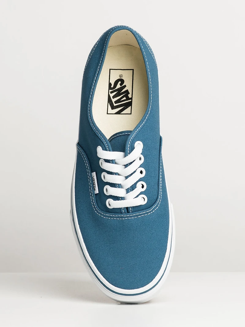 MENS VANS AUTHENTIC NAVY CANVAS SHOES - CLEARANCE