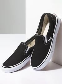 WOMENS VANS CLASSIC SLIP-ON CANVAS SHOES