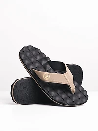 MENS VOLCOM RECLINER KHAKI SANDALS