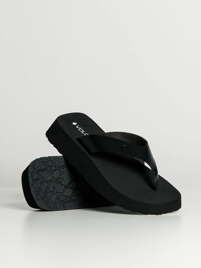 WOMENS VOLCOM NOT UR MOMS PLATFORM SANDALS - CLEARANCE