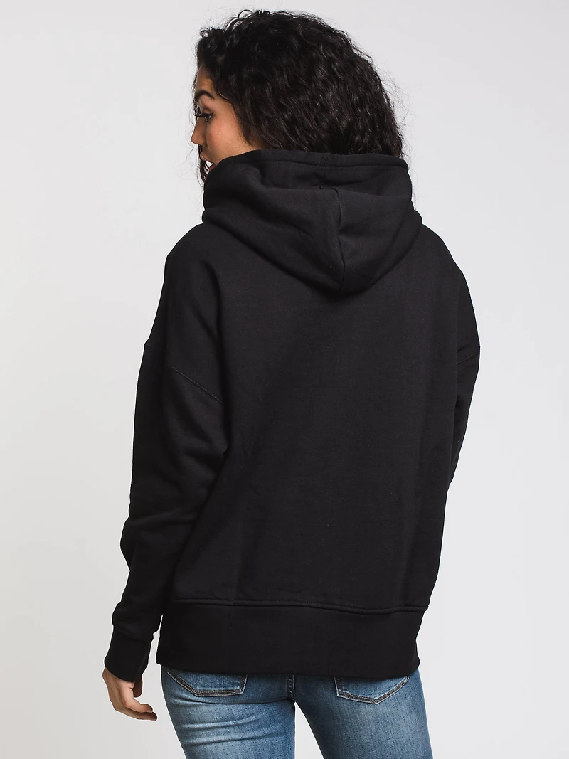 SWEAT À CAPUCHE RAYURES SUR LA POITRINE POUR FEMMES