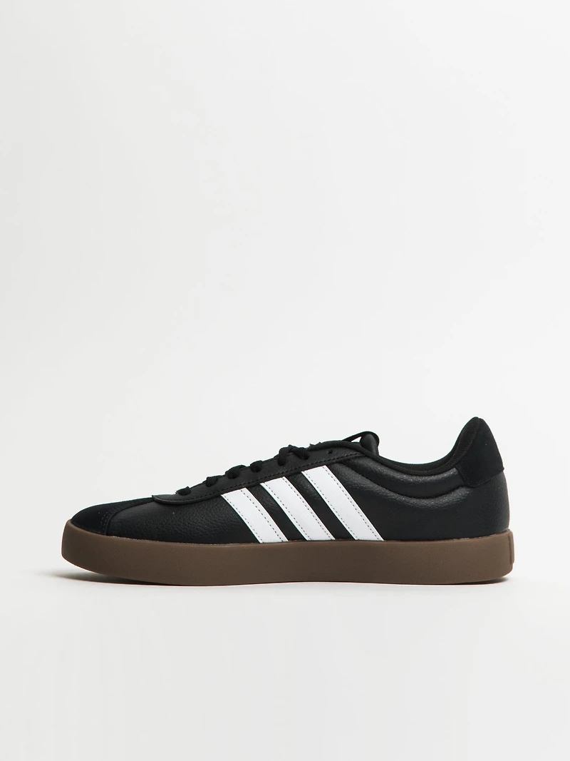 MENS ADIDAS VL COURT 3.0 SNEAKER - CORE BLACK/CLOUD WHITE/GUM