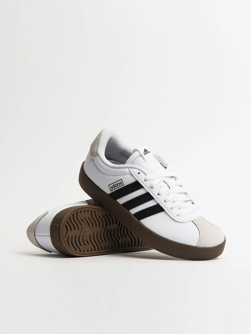 WOMENS ADIDAS VL COURT 3.0 SNEAKER - CLOUD WHITE/CORE BLACK/GREY ONE