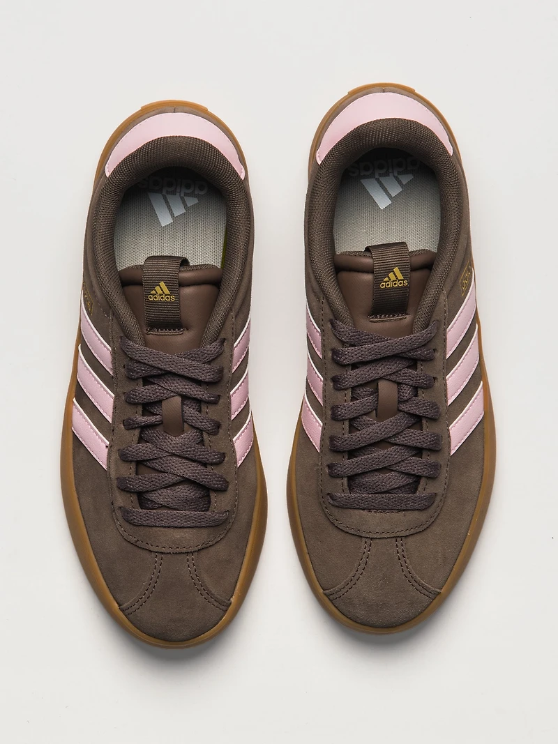 WOMENS ADIDAS VL COURT 3.0 - BROWN/PINK