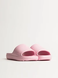 WOMENS ADIDAS ADILETTE LUMIA SLIDES - CLEAR PINK