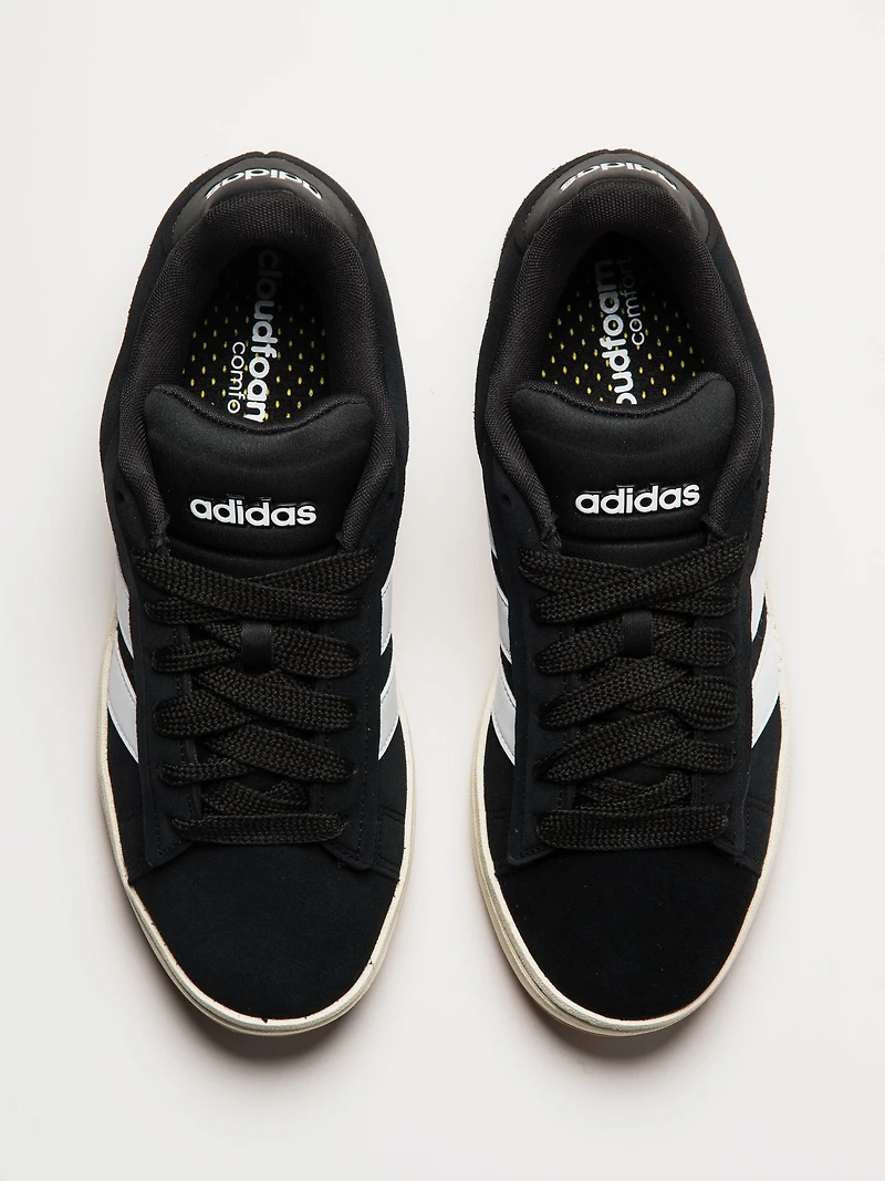 MENS ADIDAS GRAND COURT ALPHA - CORE BLACK/CLOUD WHITE/OFF WHITE