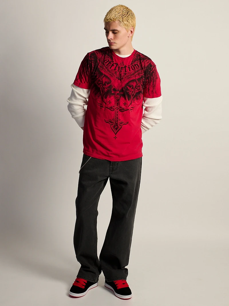 AFFLICTION DEATH EYES T-SHIRT