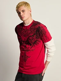 AFFLICTION DEATH EYES T-SHIRT