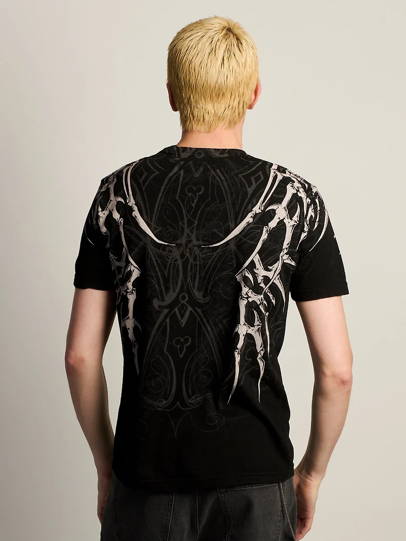 AFFLICTION SKELETON T-SHIRT