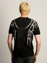 AFFLICTION SKELETON T-SHIRT