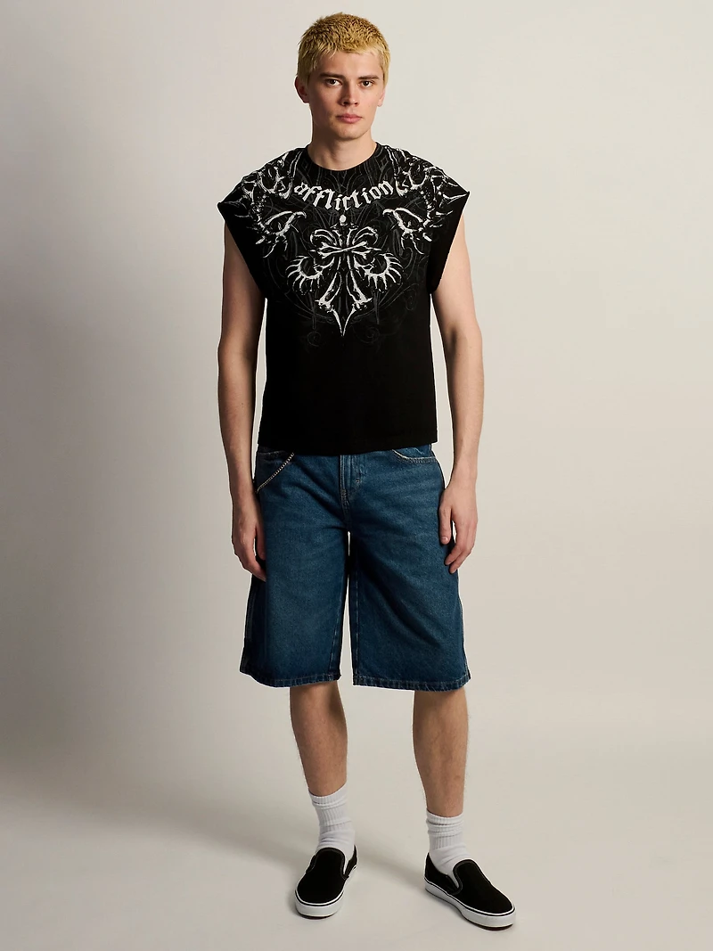 AFFLICTION SKELETON MUSCLE TANK