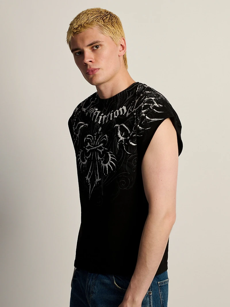 AFFLICTION SKELETON MUSCLE TANK
