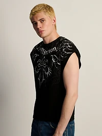 AFFLICTION SKELETON MUSCLE TANK