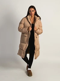 VESTE PUFFER À CAPUCHE STASSI LONG