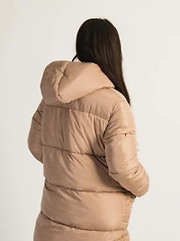 VESTE PUFFER À CAPUCHE STASSI LONG
