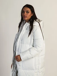 VESTE PUFFER À CAPUCHE STASSI LONG