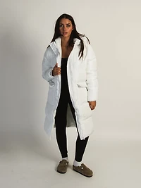 VESTE PUFFER À CAPUCHE STASSI LONG