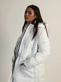 VESTE PUFFER À CAPUCHE STASSI LONG