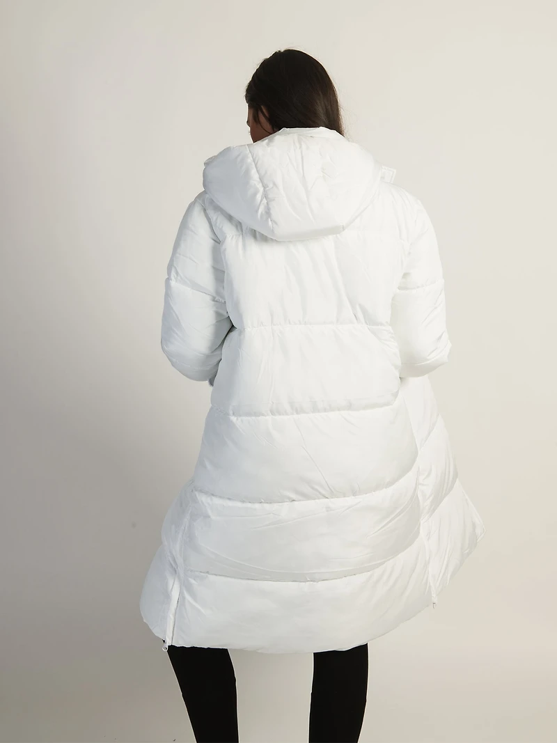 VESTE PUFFER À CAPUCHE STASSI LONG