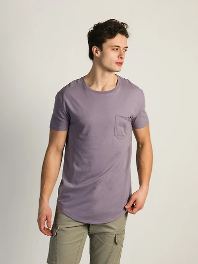 T-SHIRT LONGLINE - DUSTY LILAC DÉGAGEMENT