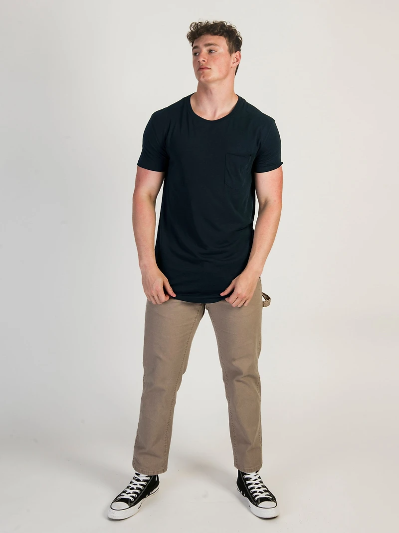 LONGLINE TEE - NAVY CLEARANCE