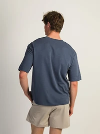 KOLBY KEEP COOL BOXY FIT TEE - VINTAGE BLUE