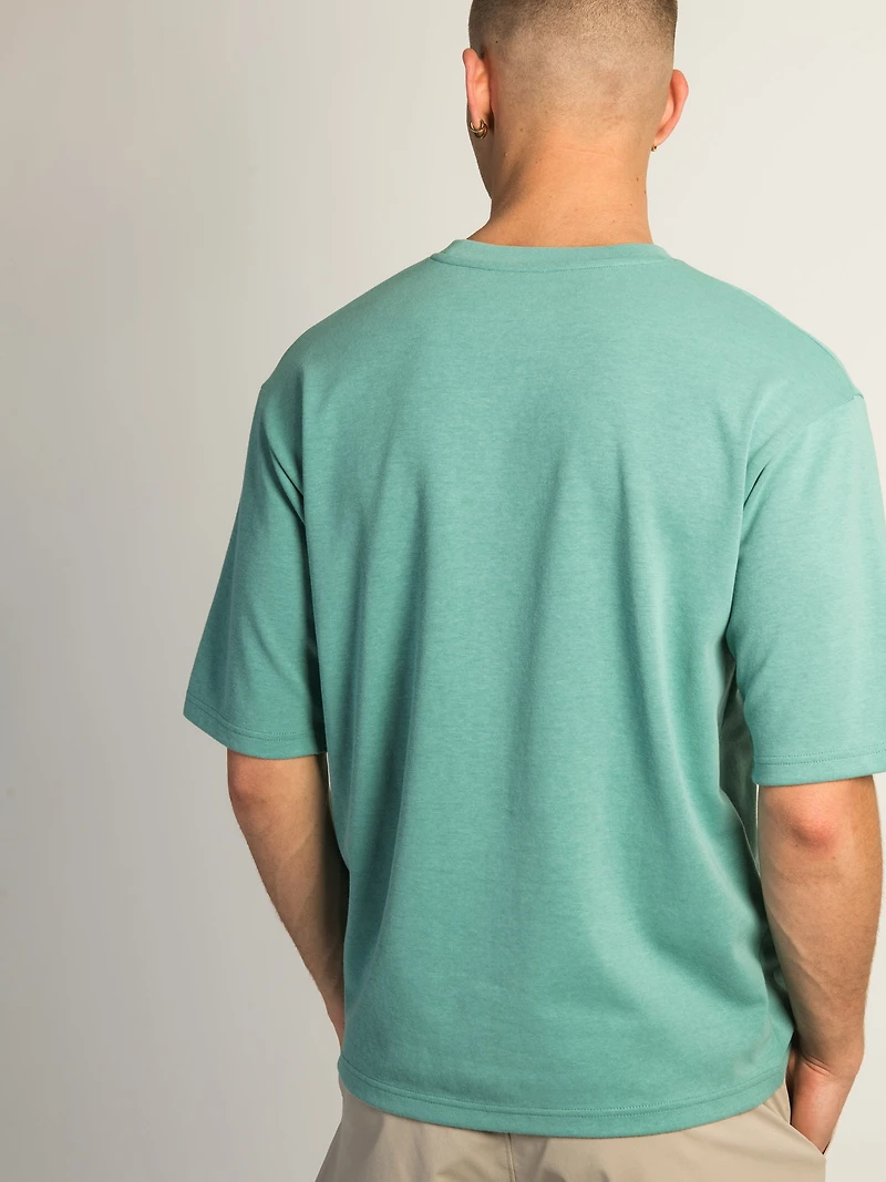 KOLBY KEEP COOL BOXY FIT T-SHIRT- SEAFOAM