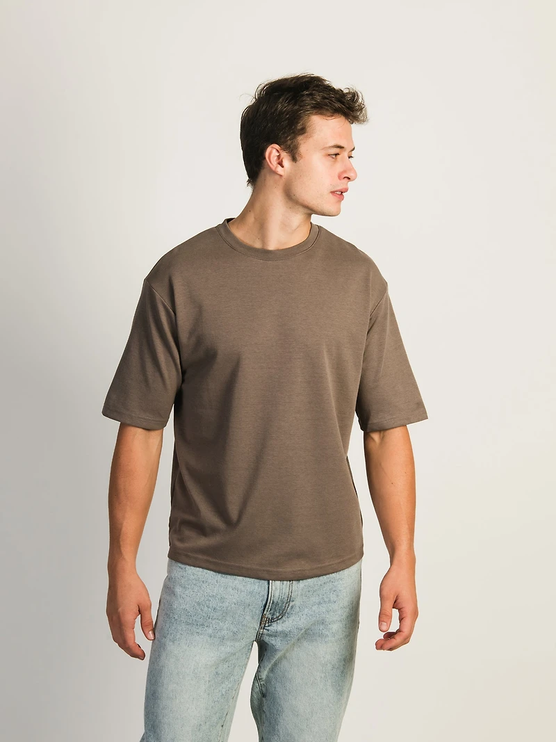 T-SHIRT BOXY FIT - TIEDE
