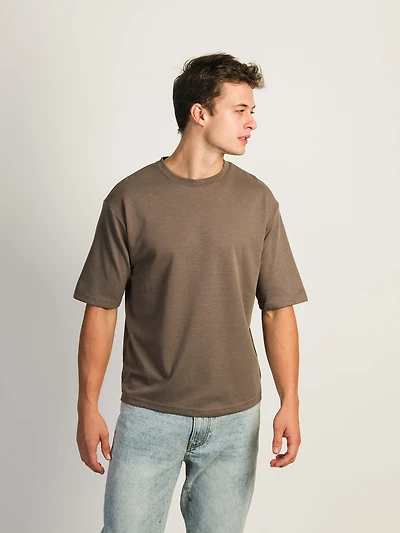 T-SHIRT BOXY FIT - TIEDE