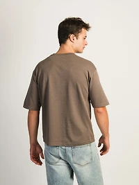 T-SHIRT BOXY FIT - TIEDE