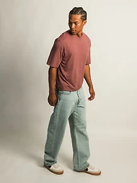 SHORT CUT TEE - BURGUNDY