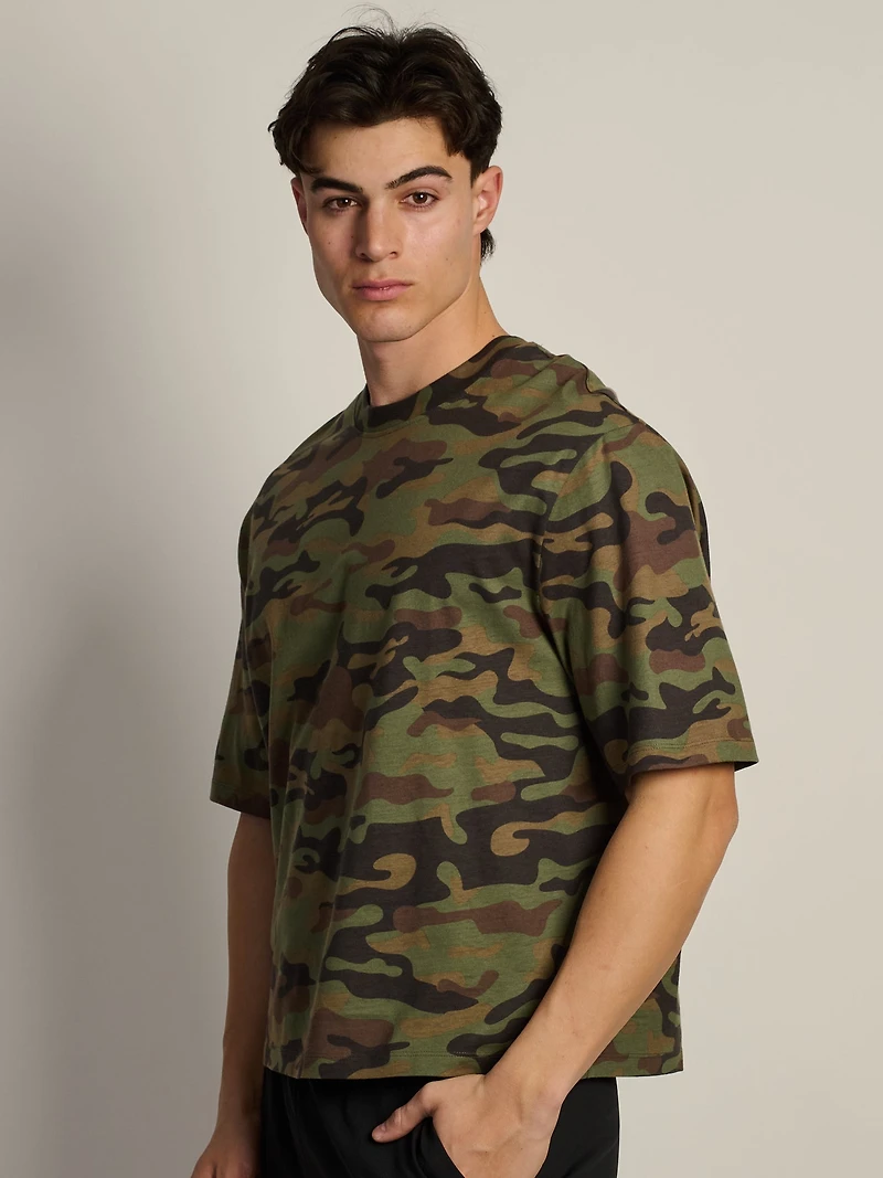 T-SHIRT COURT - CAMOUFLAGE