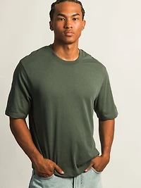 SHORT CUT TEE - GREEN