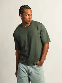 SHORT CUT TEE - GREEN